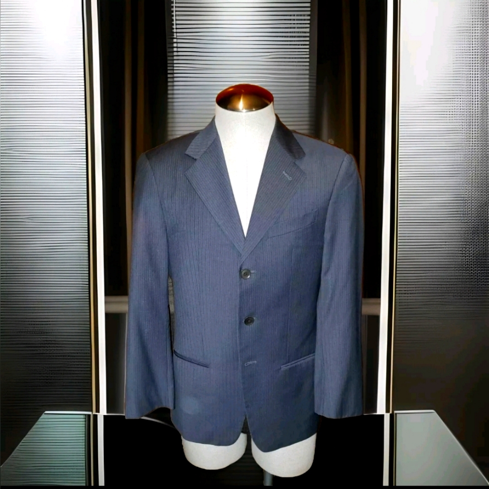 Armani Collezioni 3bt Gray Blazer 36 S